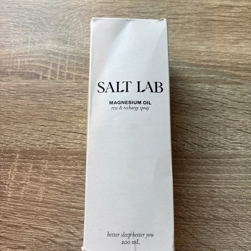 Salt Lab Magnesium Oil Rest And Recharge Spray Better Sleep 200 mL New